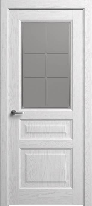 Межкомнатная дверь Софья Мастер и Маргарита Ясень белый, эмаль структурированная 35.41Г-П6