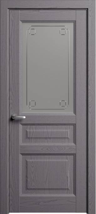 Межкомнатная дверь Софья Мастер и Маргарита Ясень дымчатый, эмаль структурированная 302.41Г-К4