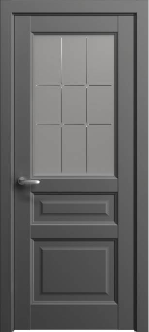 Межкомнатная дверь Софья Мастер и Маргарита Грифельный шелк 331.42Г-П9