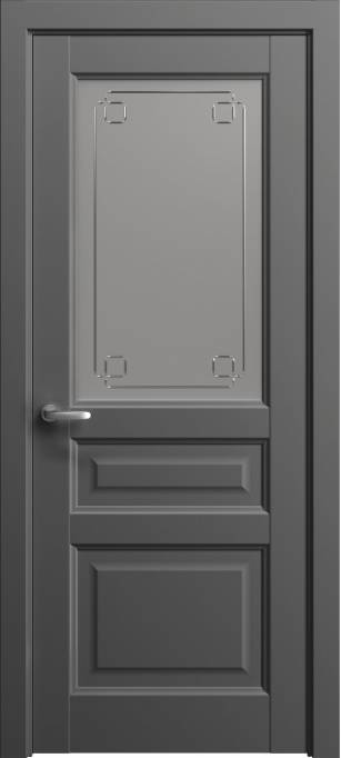 Межкомнатная дверь Софья Мастер и Маргарита Грифельный шелк 331.42Г-К4