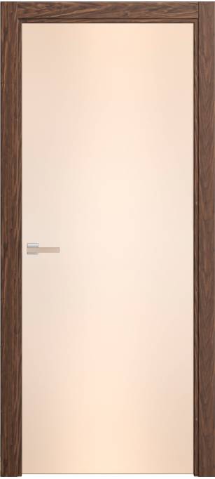 Межкомнатная дверь Софья Rain Орех, шпон 138.23 зеркальная бронза