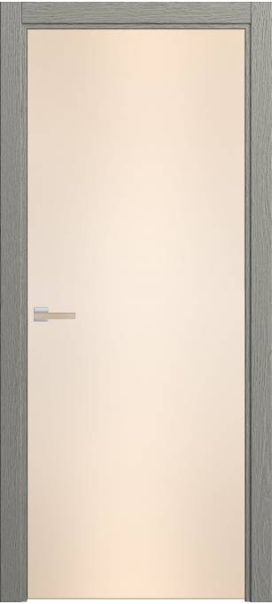 Межкомнатная дверь Софья Rain Серый дуб, натуральный шпон 380.23