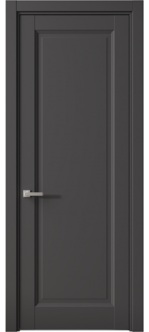 Межкомнатная дверь Elegant Грифель, монохромный кортекс 401.39