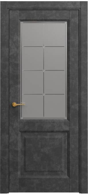 Межкомнатная дверь Sofia Classic Темный бетон, кортекс 231.152 