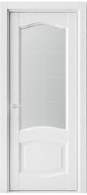 Межкомнатная дверь Sofia Classic Ясень белый эмаль структурированная 35.154