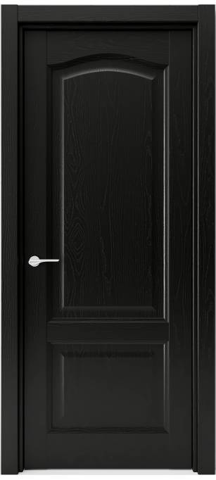 Межкомнатная дверь Sofia Classic Ясень черный эмаль структурированная 36.163