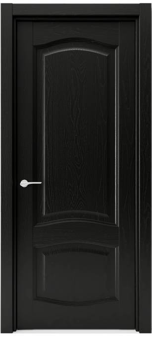 Межкомнатная дверь Sofia Classic Ясень черный эмаль структурированная 36.164