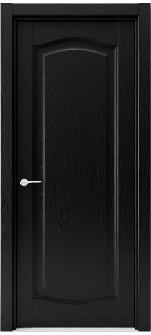 Межкомнатная дверь Sofia Classic Ясень черный эмаль структурированная 36.65