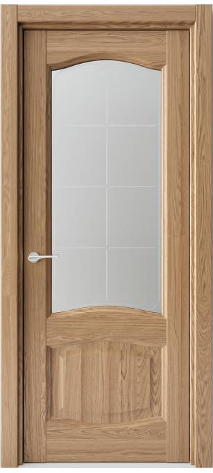 Межкомнатная дверь Sofia Classic Дуб классический шпон брашированный 91.154