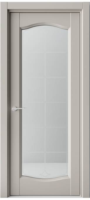 Межкомнатная дверь Sofia Classic Темно-серый шелк 330.55