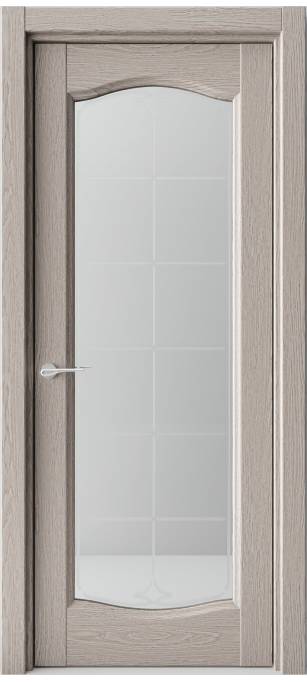 Межкомнатная дверь Sofia Classic Серый дуб, натуральный шпон 380.55