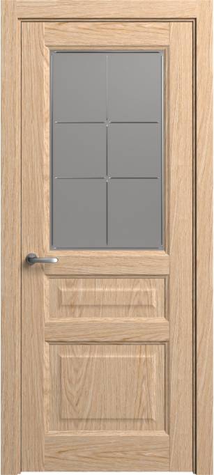 Межкомнатная дверь Софья Мастер и Маргарита  Дуб классический, шпон брашированный 91.41 Г-П6