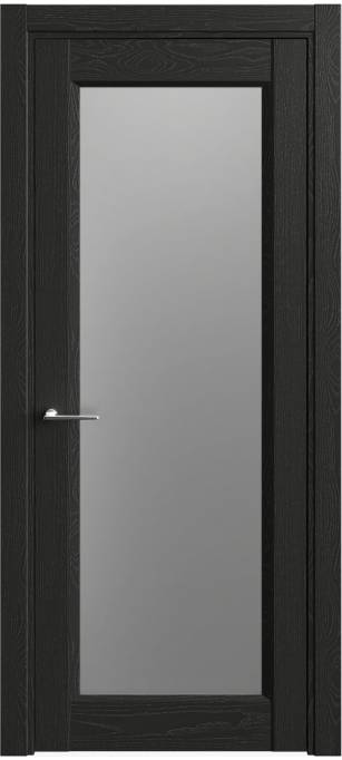 Межкомнатная дверь Sofia Metamorfosa Ясень черный, эмаль структурированная 36.171