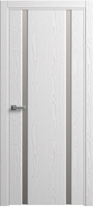 Межкомнатная дверь Sofia Original Ясень белый, эмаль структурированная 35.02