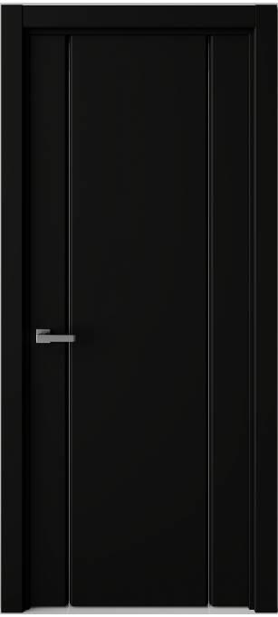 Межкомнатная дверь Sofia Original Черный,монохромный кортекс 402.03