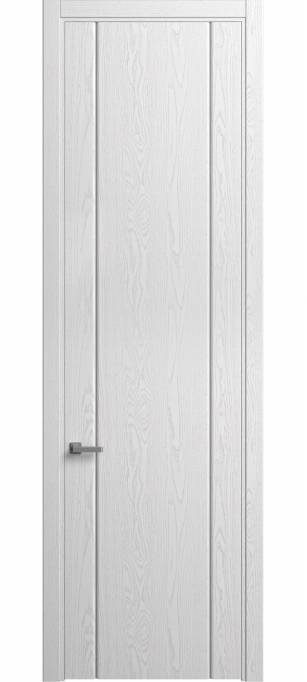 Межкомнатная дверь Софья Skyline Ясень белый, эмаль структурированная 35.103