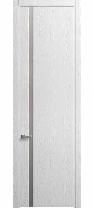 Межкомнатная дверь Софья Skyline Ясень белый, эмаль структурированная 35.104