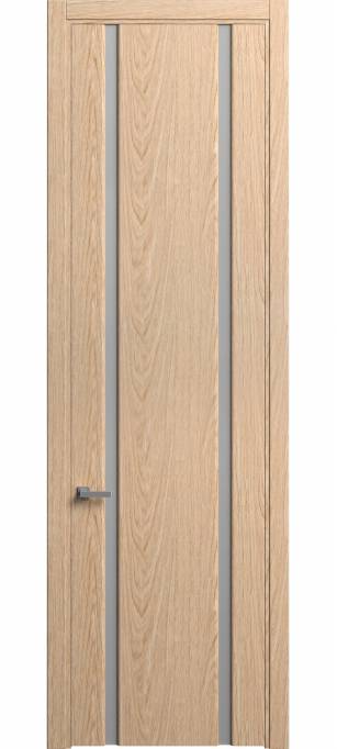 Межкомнатная дверь Софья Skyline Дуб классический, шпон брашированный 91.102