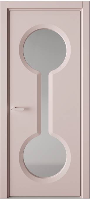 Межкомнатная дверь Sofia Солярис Rose,акриловая эмаль 326.174:КВ4