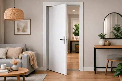 Устройство и преимущества роторных дверей